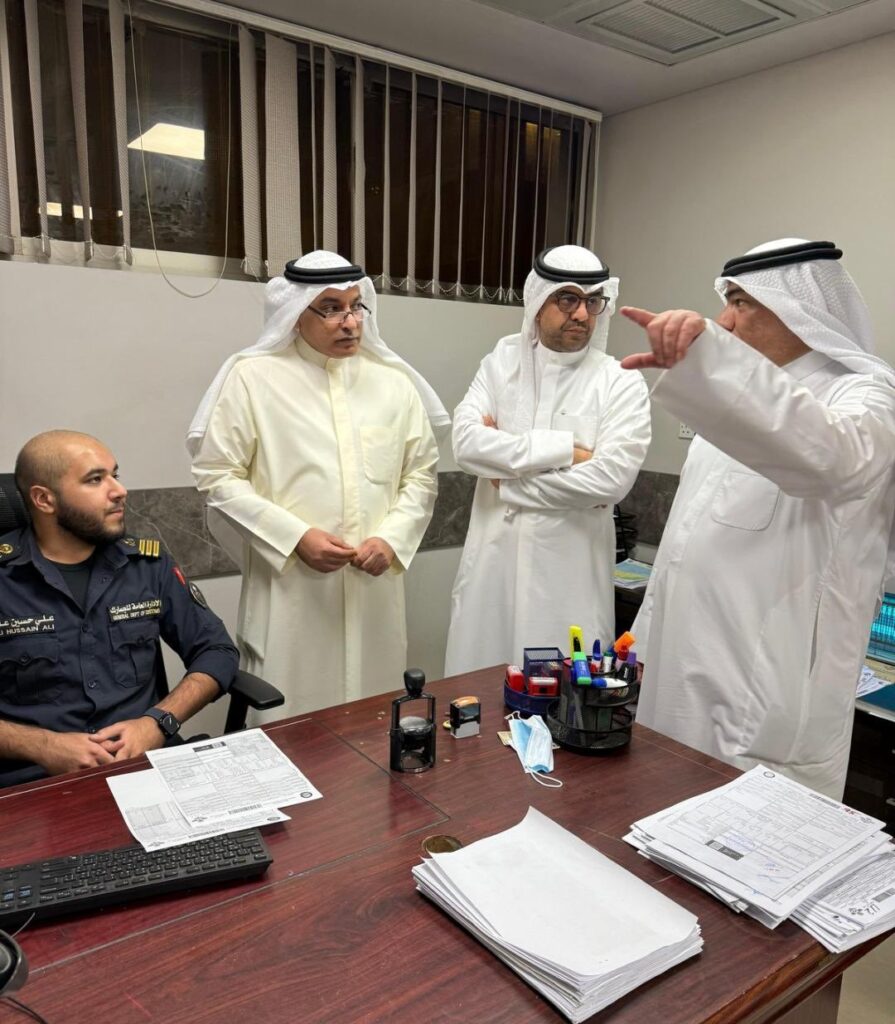 مدير الجمارك يتفقد إدارة جمارك الموانئ الشمالية وجزيرة فيلكا