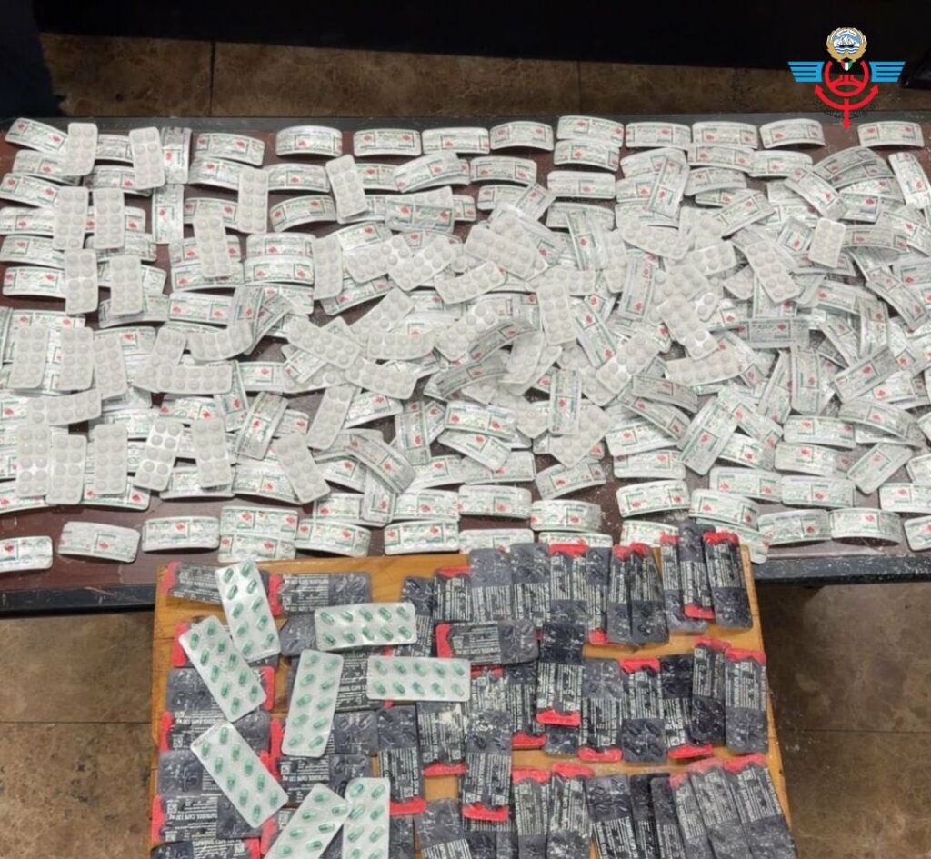 الجمارك تضبط محاولة تهريب مؤثرات عقلية في مطار الكويت الدولي