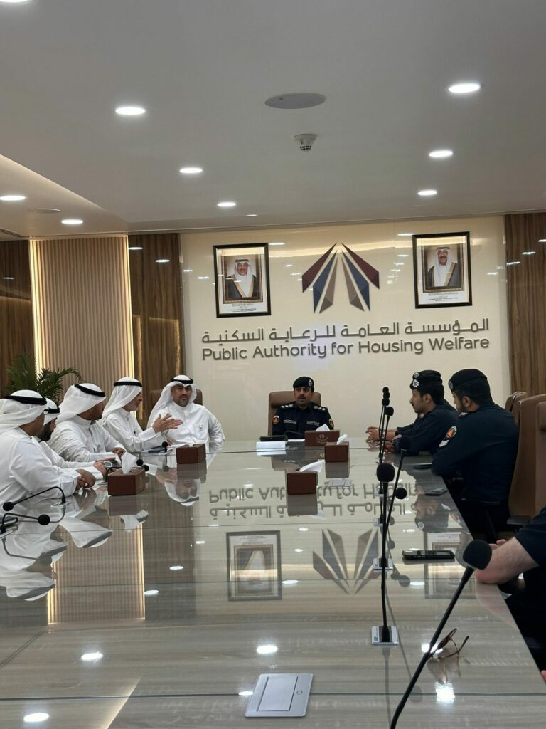 السكنية تنفذ إخلاء وهميا لمبنى المؤسسة بالتعاون مع الدفاع المدني