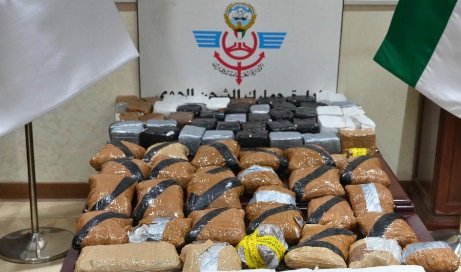 «الجمارك» تحبط عملية إدخال 86 كيلوغراما من المخدرات عبر الشحن الجوي