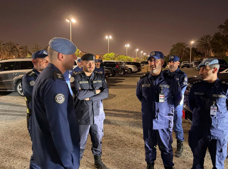 اللواء الرومي يتفقد نقاط الإطفاء المكلفة بتأمين الحسينيات