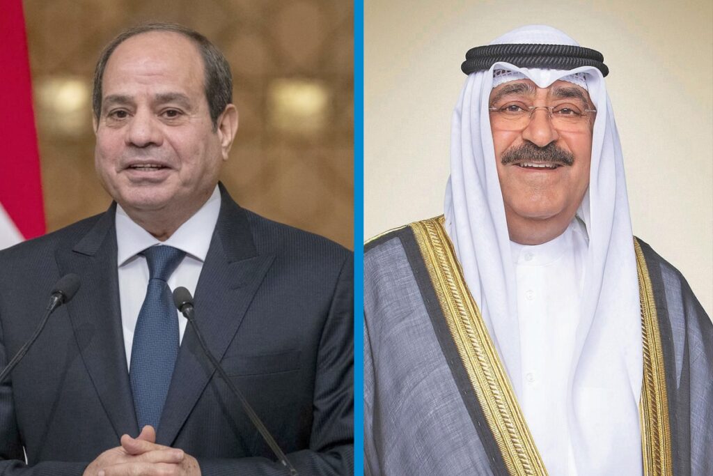 سمو أمير البلاد يهنئ الرئيس المصري بذكرى ثورة 23 يوليو