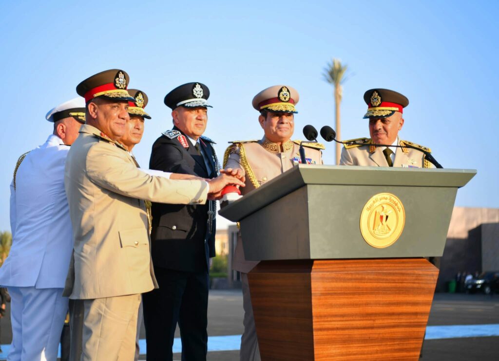 السيسي يفتتح مقر القيادة الاستراتيجية الأوكتاغون